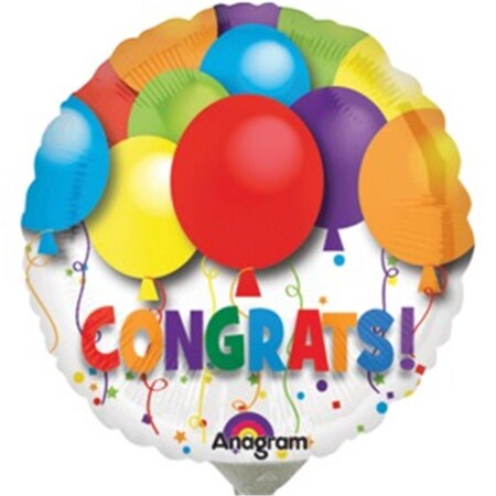 Loftus International Bold Congratulations Balloon Micro A2-6895